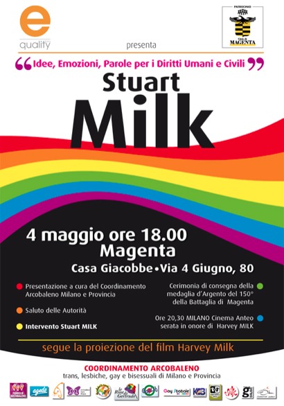 Stuart Milk a Magenta (MI)